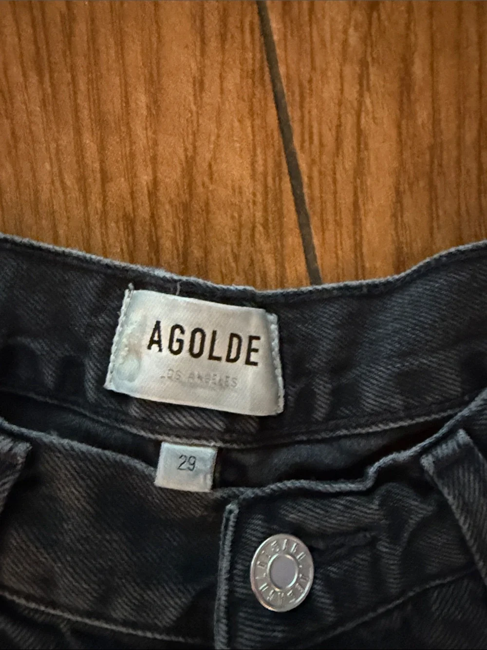 AGOLDE V Waist Baggy Jeans- size 29